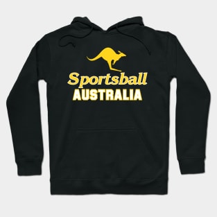 SPORTSBALL AUSTRALIA Caddy Yellow Hoodie